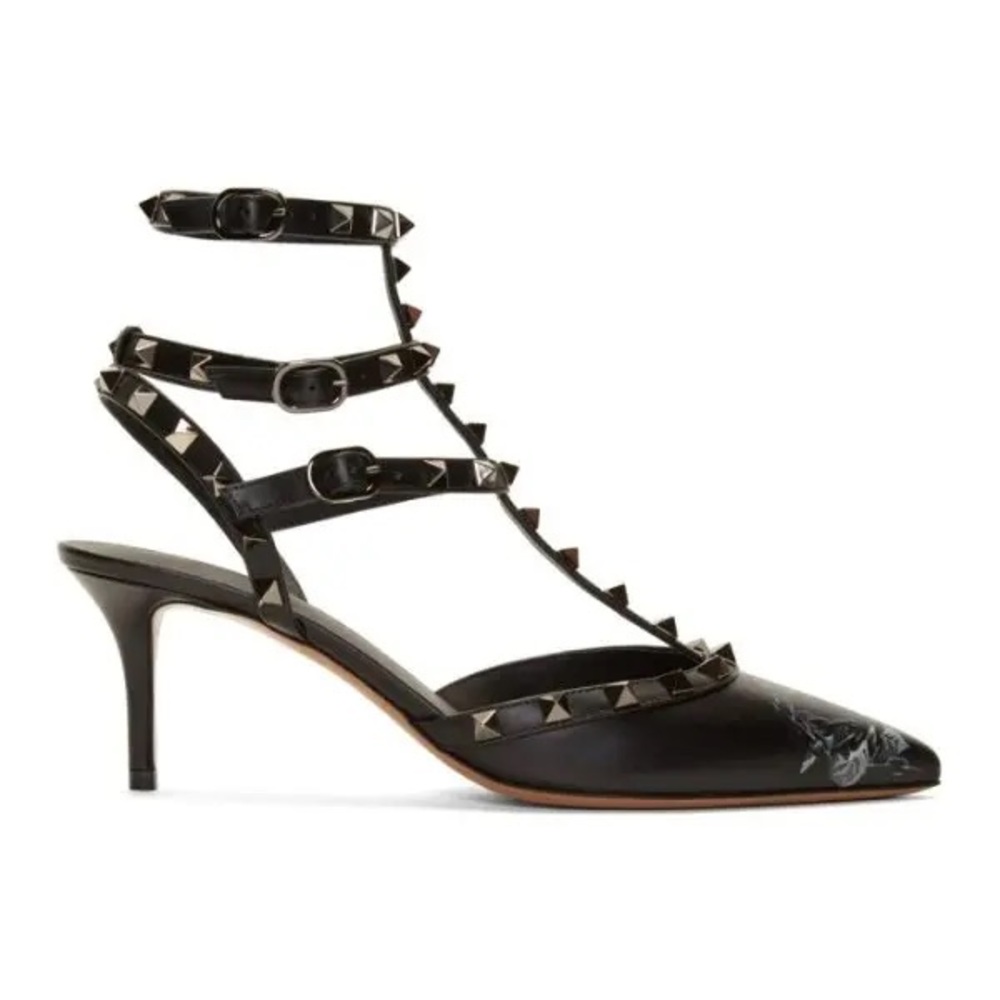 Valentino x Undercover Rockstud Kitten Heels, size 39 (US 8)